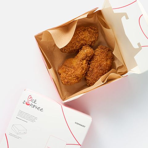 Изображение товара Куриные крылья, острые, 120 г