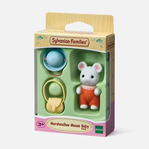 Изображение товара Игровой набор Sylvanian Families, Малыш зефирный мышонок, с 4 лет