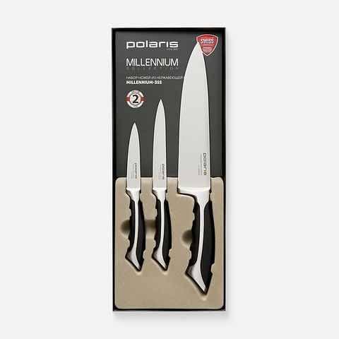 Изображение товара Набор кухонных ножей, Millennium-3SS, 3 предмета