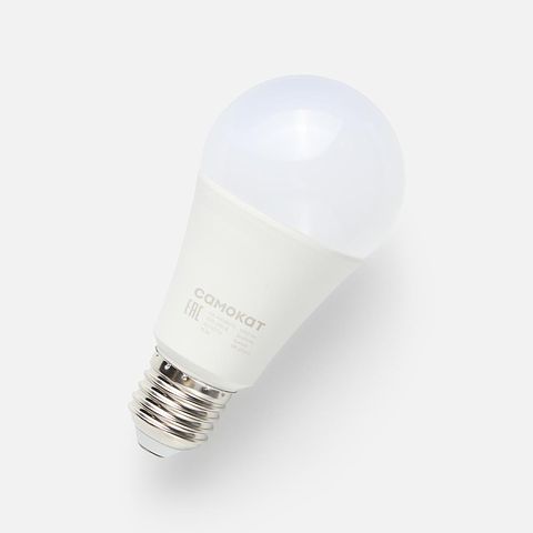 Изображение товара Лампа Самокат, светодиодная, 15 Вт, E27, 4000 К, 1 шт.