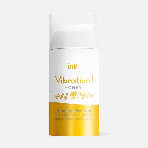 Изображение товара Увлажняющий гель Intt, vibration honey, жидкий вибратор, 15 мл