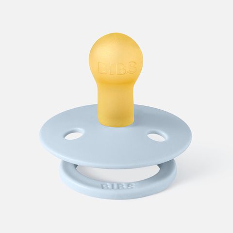 Изображение товара Пустышка латексная Bibs Colour — Baby Blue, 0+ месяцев, 1 шт.