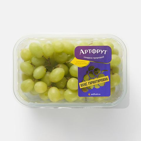 Изображение товара Белый виноград Артфрут, без косточек, 500 г