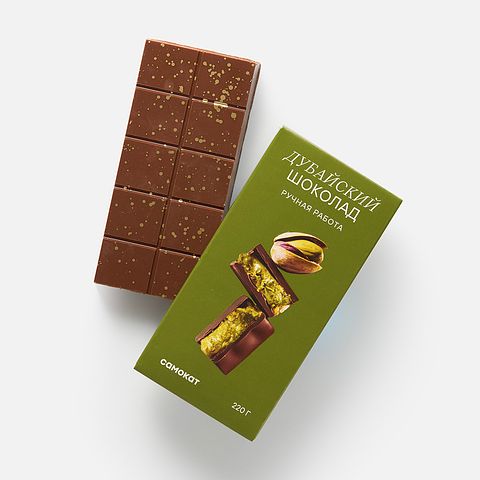 Изображение товара Дубайский шоколад Самокат, 220 г