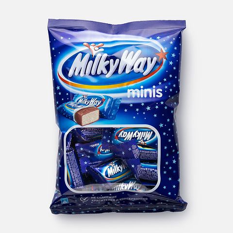 Изображение товара Шоколадные батончики Milky Way, Minis, 176 г