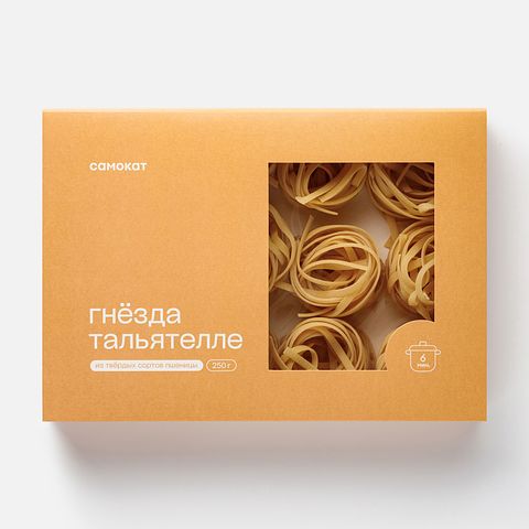 Изображение товара Макароны Самокат, тальятелле, гнёзда, 250 г