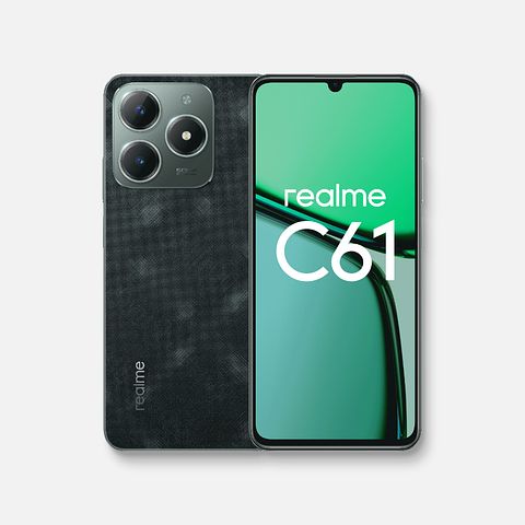 Изображение товара Смартфон Realme RMX3930 C61, 8+256 Гб, тёмно-зелёный, без RuStore