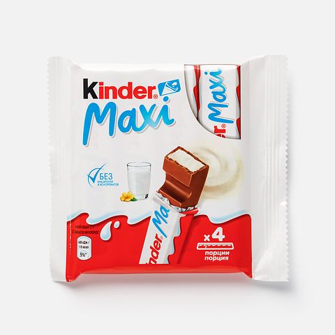 Изображение товара Шоколад Kinder Maxi, с молочной начинкой, 84 г
