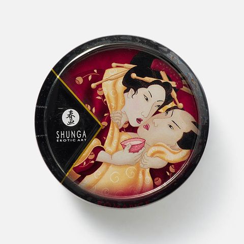 Изображение товара Массажная свеча Shunga, клубничное вино, 30 мл