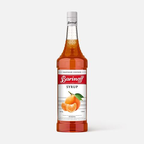 Изображение товара Сироп Barinoff для кофе, коктейлей и выпечки, Мандарин, 1 л