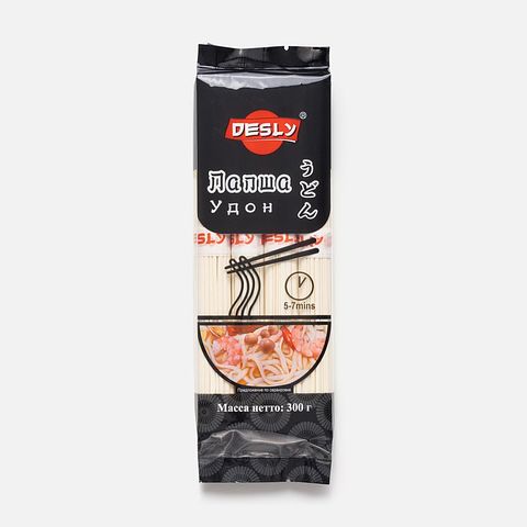 Изображение товара Из Китая: Лапша Desly, Удон, 300 г