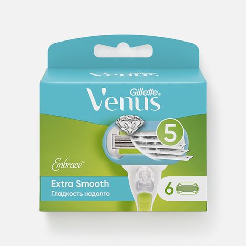 Изображение товара Кассеты для бритья Gillette Venus Embrace 6 шт.