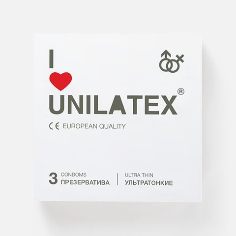 Изображение товара Презервативы Unilatex UltraThin, 3 шт.