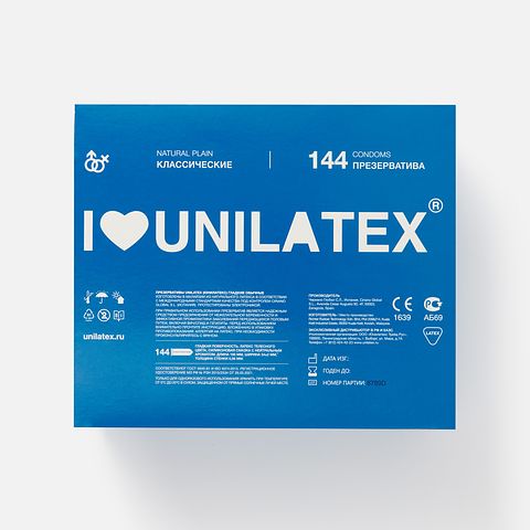 Изображение товара Презервативы Unilatex Natural Plain, 144 шт.