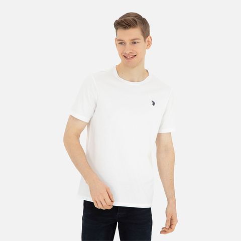 Изображение товара Мужская футболка U.S. Polo Assn., белая, 48 RU