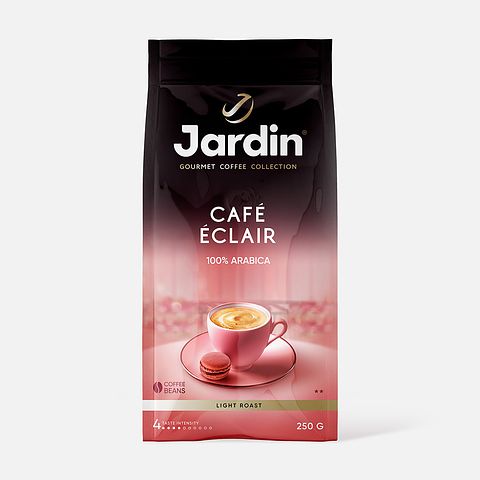 Изображение товара Кофе в зёрнах Jardin, Cafe Eclair, светлая обжарка, 250 г