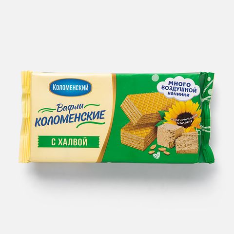 Изображение товара Вафли Коломенское, с халвой, 200 г