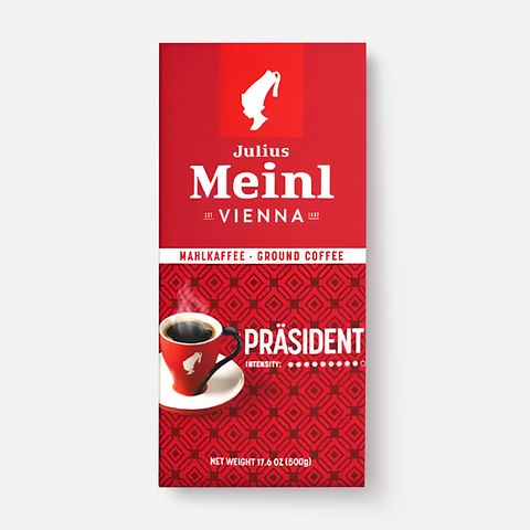 Изображение товара Кофе Julius Meinl Президент молотый, 500 г, 1 шт.