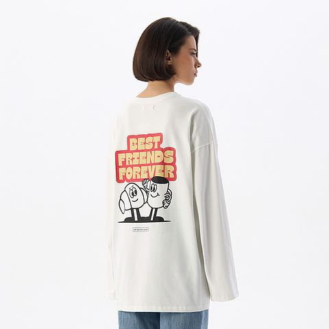 Изображение товара Белый лонгслив Самокат, one size