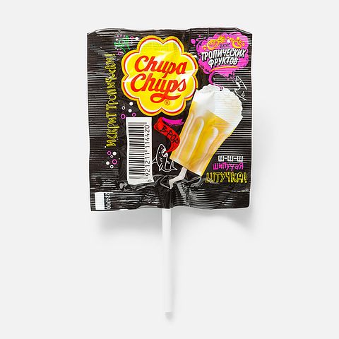 Изображение товара Карамель Chupa Chups B-Pop, со вкусом тропических фруктов, 15 г