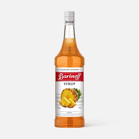 Изображение товара Сироп Barinoff для кофе, коктейлей и выпечки, Ананас, 1 л