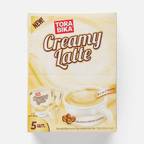 Изображение товара Растворимый кофейный напиток Torabika, Creamy Latte, 5x30 г