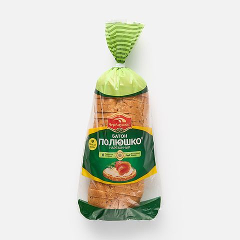 Изображение товара Батон Черемушки Полюшко, в нарезке, 300 г
