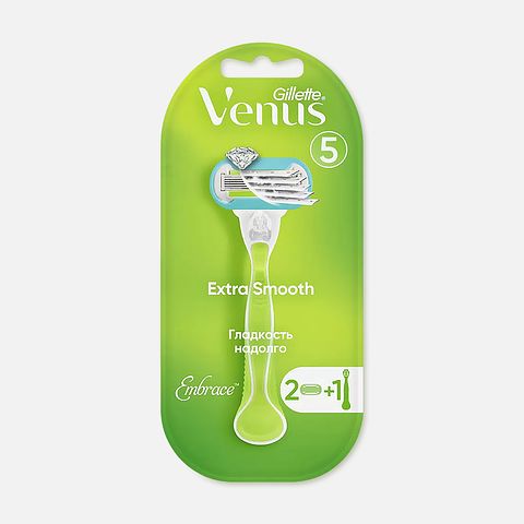 Изображение товара Бритва Gillette Venus Embrace, с сменными кассетами