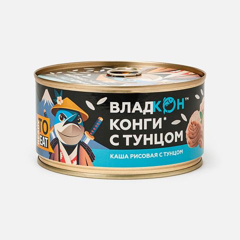 Изображение товара Рисовая каша Владкон, Конги, с тунцом, 325 г