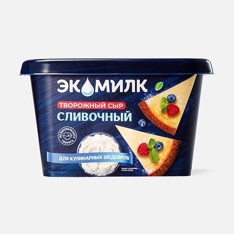 Изображение товара Творожный сыр Экомилк, 60%, 350 г