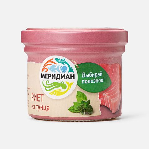 Изображение товара Риет Меридиан, из тунца, 100 г