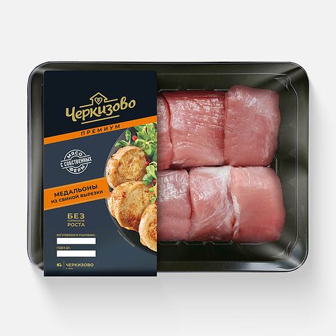 Изображение товара Медальоны Черкизово, из свиной вырезки, охлаждённые, 500 г