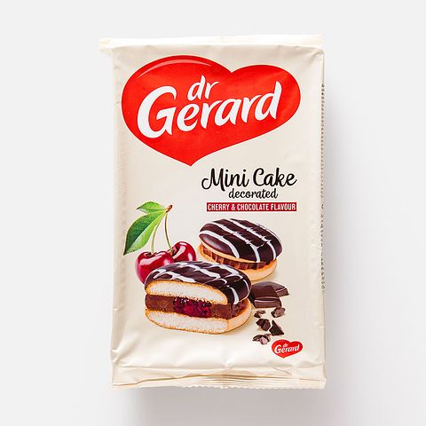Изображение товара Из Польши: Печенье-мини Dr Gerard, с вишней, 165 г
