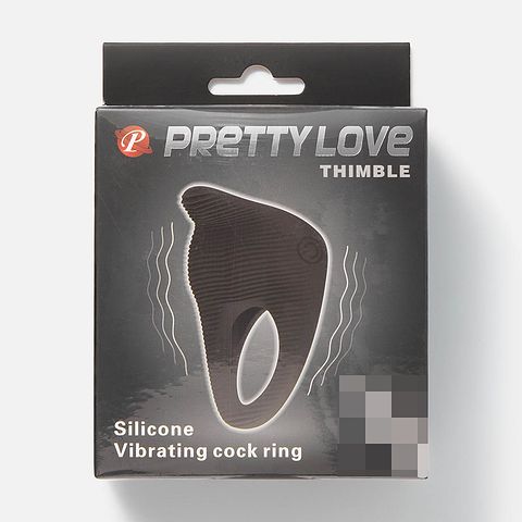 Изображение товара Эрекционное кольцо Baile Thimble, чёрное