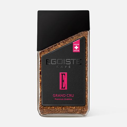 Изображение товара Растворимый кофе Egoiste, Grand Cru, молотый, сублимированный, 95 г