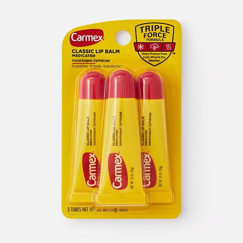 Изображение товара Набор бальзамов для губ Carmex, Spf 15, классический, 3 шт.