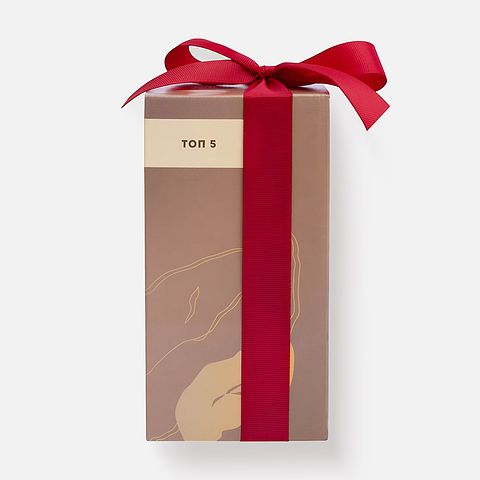 Изображение товара Набор чая ТОП-5 Кантата, чай листовой чёрный и зелёный, чайное ассорти 5 вкусов, 5 х 25г