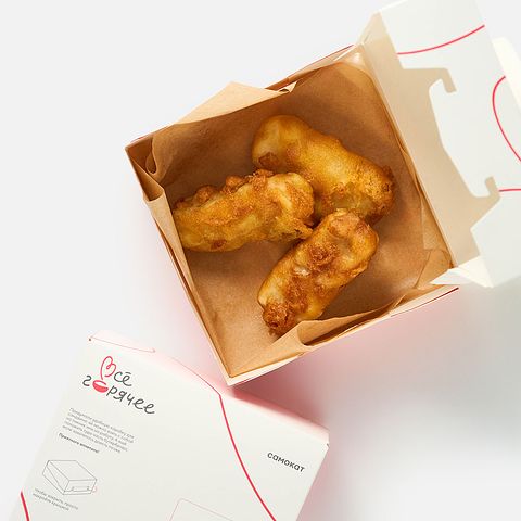 Изображение товара Фиш энд чипс, жареные, 120 г