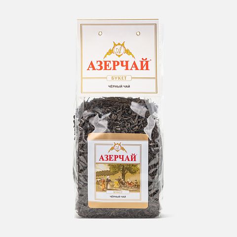 Изображение товара Чёрный чай Азерчай, Букет, байховый, 400 г